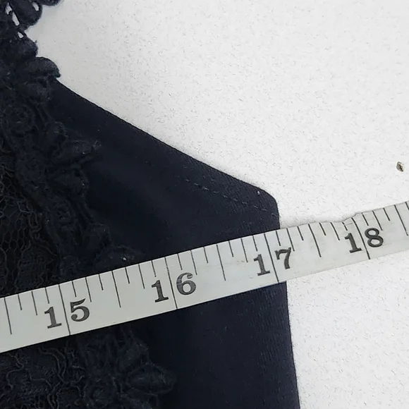 Express lace front v back tank black large - Picture 15 of 16